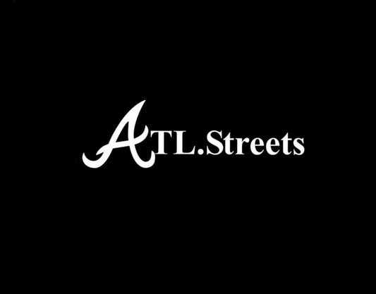 PACK OF 3 ATL.STREETS Car Decal